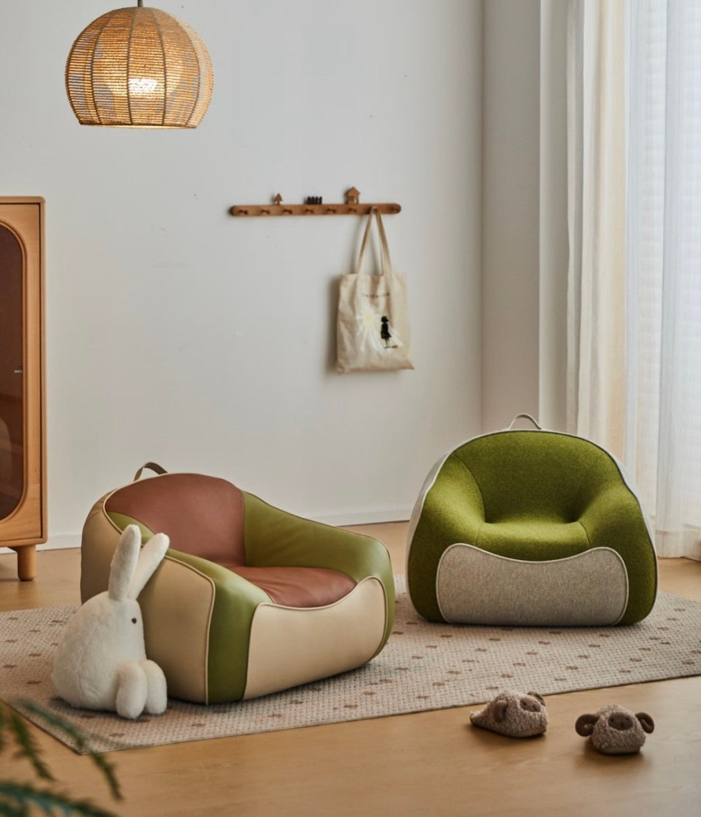 Modern Kids Lounge Chairs – Comfy Bean Bag Style Playroom Seats
