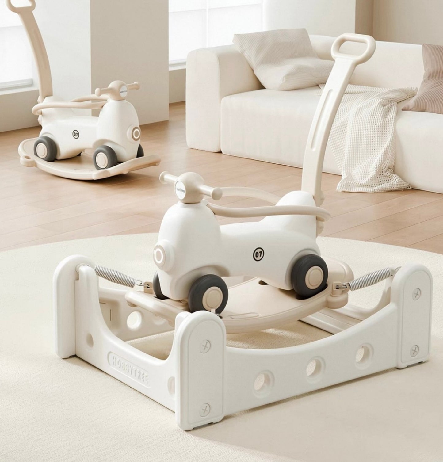 Kids Ride-On Rocking Horse Scooter – Multifunctional Toddler Toy