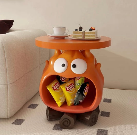 Monster Snack Table – Fun Kids Side Table with Storage
