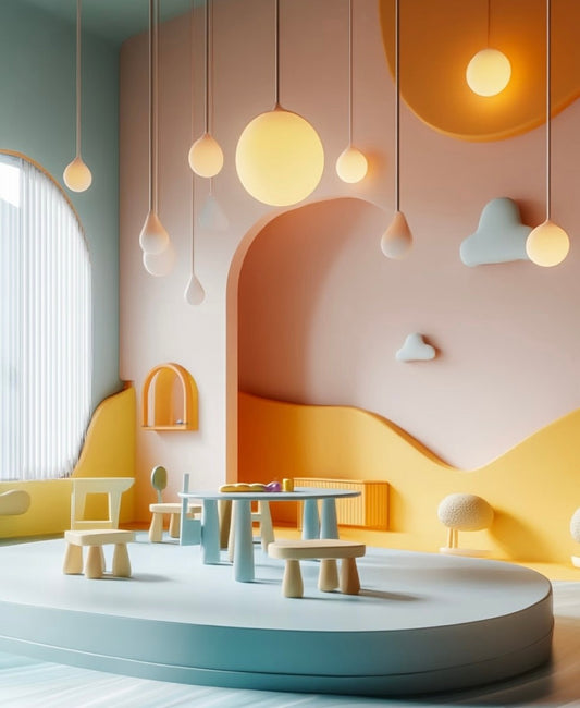 Modern Kids Playroom Table and Chair Set | Creative Children’s Furniture