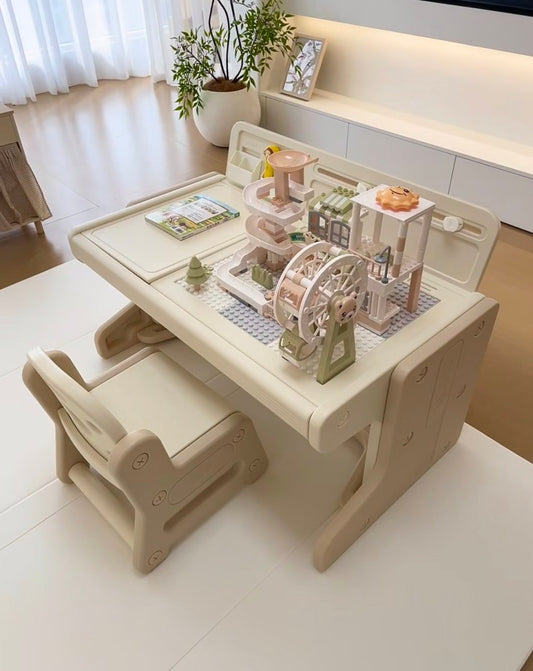 Kids Multifunctional Activity Table and Chair Set