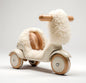Plush Ride-On Scooter Toy for Kids, Soft and Safe Toddler Balance Bike