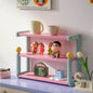 Pastel Kids Display Shelf – Cute Multi-Tier Toy Organizer