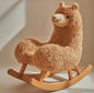 Plush Llama Rocking Chair – Soft Animal Rocker for Kids