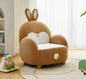 Bunny Ear Plush Armchair – Cute Animal Kids Sofa