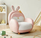 Pink Bunny Kids Armchair – Cute Animal Lounge Chair for Girls