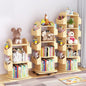 Rotating Multi-Tier Kids Bookshelf – Space-Saving Storage Tower