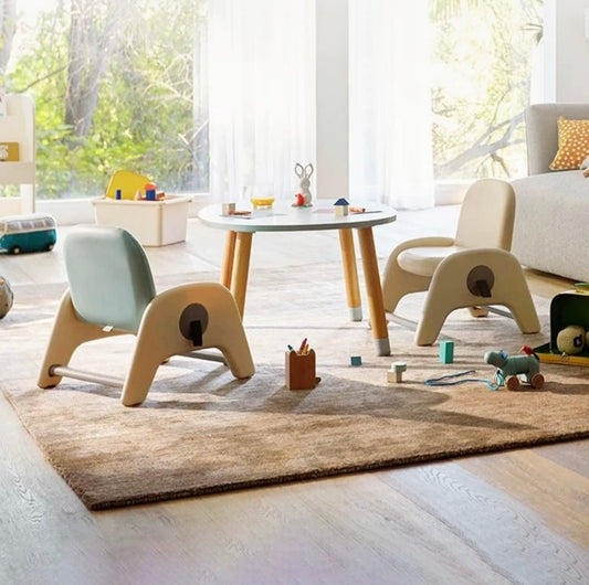 Modern Kids Table and Chair Set – Elephant Design Toddler Furniture
