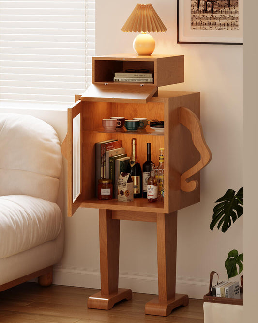 Elephant-Shaped Wooden Cabinet – Unique & Stylish Storage Solution