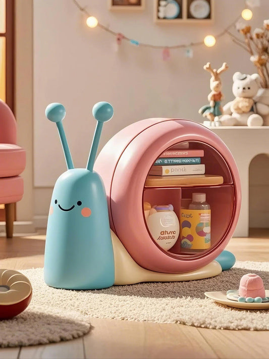Adorable Snail-Shaped Storage Cabinet – Fun & Functional Kids’ Organizer