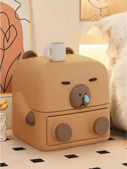 Adorable Bear-Themed Storage Cabinet – Cute & Functional Kids' Organizer