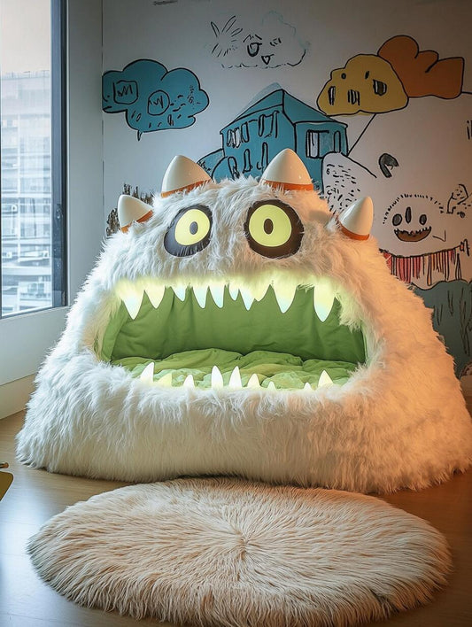Giant Monster-Themed Bed – Fun & Cozy Sleeping Haven for Kids