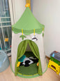 Kids Jungle Panda Play Tent – Indoor Pop-Up Playhouse with Floor Mat and Leaf Canopy