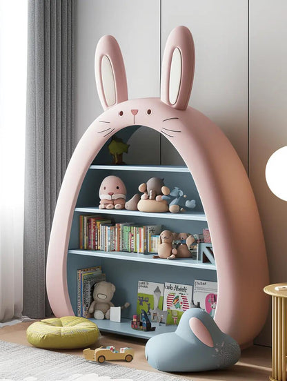 Cute Whale-Shaped Bookshelf – Fun & Functional Kids' Storage